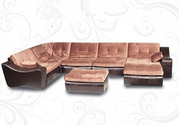 П-образный диван Плимут-Лувр 410х230х175 в Магадане - предосмотр 1
