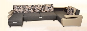 П-образный диван Престиж-15 люкс с полкой в Магадане - предосмотр 2