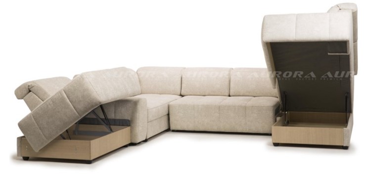П-образный диван Монреаль 1.9 в Магадане - изображение 1