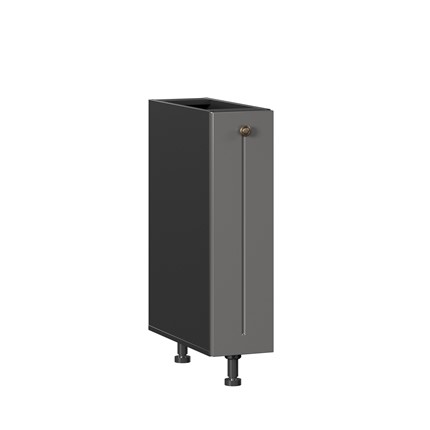 Бутылочница кухонная Амели-3 200 ЛД 299.100.000.014, Чёрный/Оникс серый в Магадане - изображение