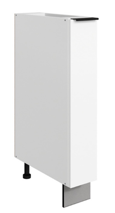 Шкаф рабочий Стоун L150 (1 дв.гл.) (белый/джелато софттач) в Магадане - изображение