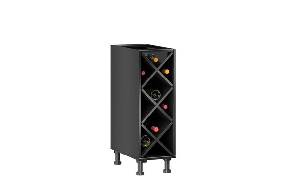 Кухонная тумба винная, Италия ЛД 270.070, черная в Магадане - изображение