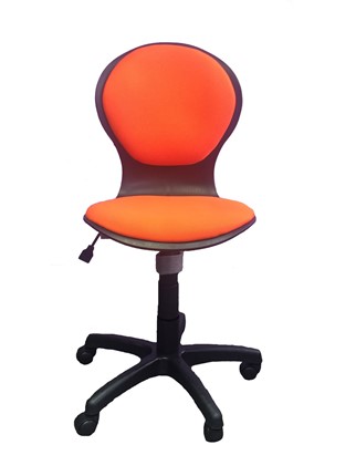 Детское кресло LB-C 03, цвет оранжевый в Магадане - изображение