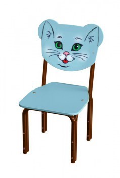 Детский растущий стул Кошечка (Кузя-КШ(1-3)СК) в Магадане - изображение