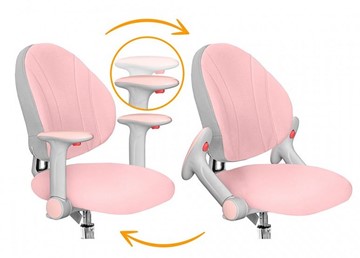 Растущее детское кресло Mealux Mio, Розовый в Магадане - предосмотр 6