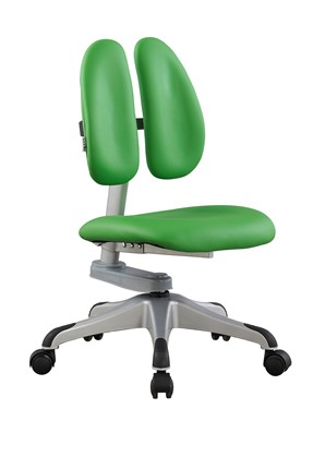 Детское крутящееся кресло LB-C 07, цвет зеленый в Магадане - изображение