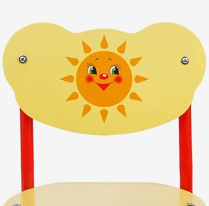 Детский стул Солнышко (Кузя-СОЛ(1-3)ЖКр) в Магадане - предосмотр 1