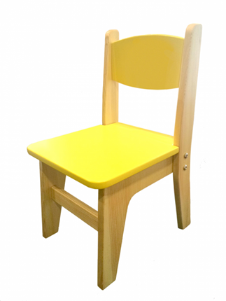 Детский стульчик Вуди желтый (H 260) в Магадане - изображение