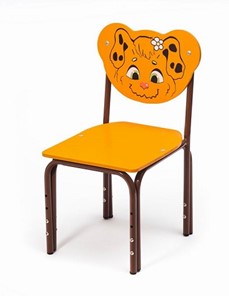 Детский растущий стул Собачка (Кузя-СБ(1-3)ОК) в Магадане