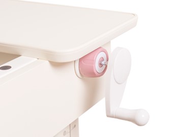 Детский стол-трансформер Mealux Oxford Max, Белый/Розовый в Магадане - предосмотр 4