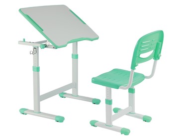 Растущий стол и стул Piccolino II Green в Магадане - предосмотр 1