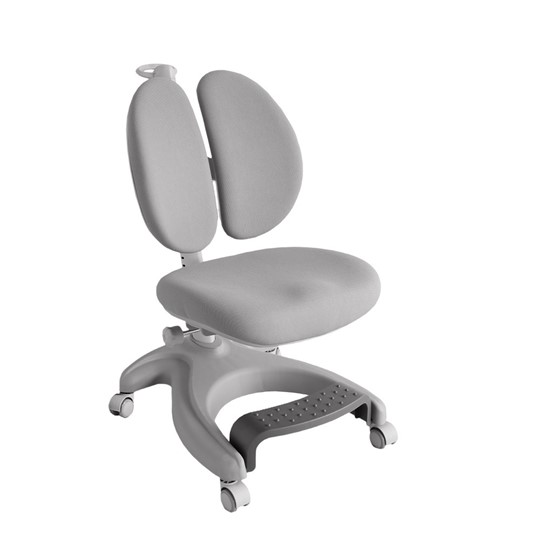 Комплект парта + кресло Nerine Grey +  Solerte Grey + чехол для кресла в подарок! в Магадане - изображение 4