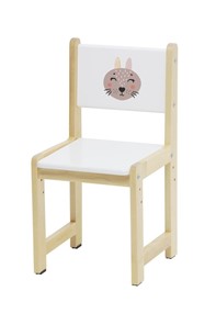Комплект растущей детской мебели Polini kids Eco 400 SM, Лесная сказка, 68х55 см белый-натуральный в Магадане - предосмотр 7