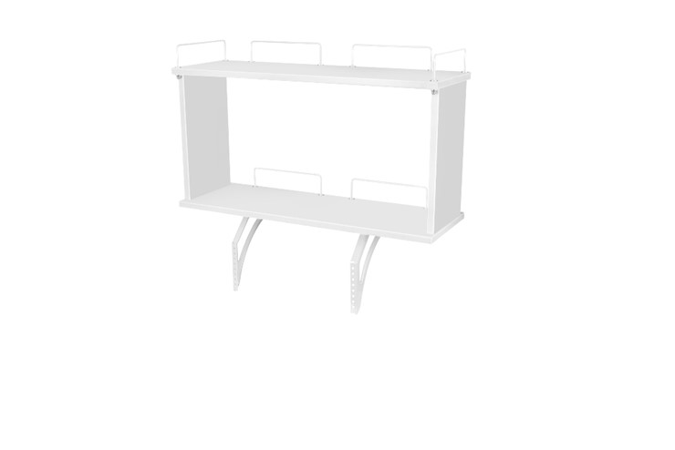 Детский стол-трансформер 1/75 (СУТ.24 + Polka_zz 1/750+  Polka_b 1/750) белый/белый/розовый в Магадане - изображение 1