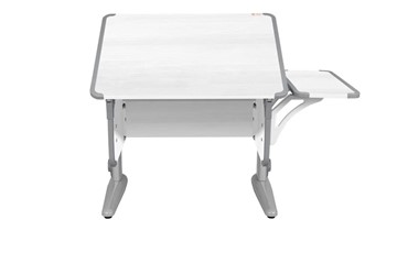 Детский стол-трансформер 4/75 (СУТ.41) + Polka_b 4/550 Рамух белый/серый/серый в Магадане