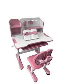 Стол растущий и стул Vivo Pink FUNDESK в Магадане - предосмотр 2