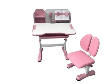 Стол растущий и стул Vivo Pink FUNDESK в Магадане - предосмотр 3