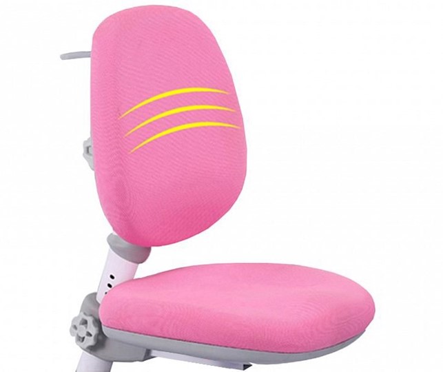 Растущая парта + стул Комплект Mealux EVO Evo-30 BL (арт. Evo-30 BL + Y-115 KBL), серый, розовый в Магадане - изображение 7