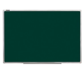 Доска для мела магнитная 90х120 см, зеленая, ГАРАНТИЯ 10 ЛЕТ, РОССИЯ, BRAUBERG, 231706 в Магадане - предосмотр