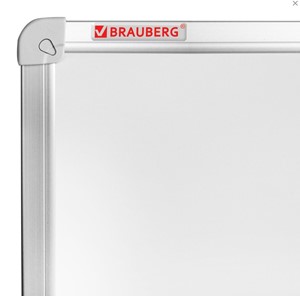 Магнитная доска для рисования BRAUBERG 120х180 см, алюминиевая рамка в Магадане - предосмотр 3