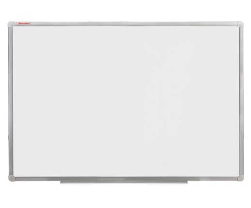 Доска магнитно-маркерная BRAUBERG 100х150 см, алюминиевая рамка в Магадане - изображение