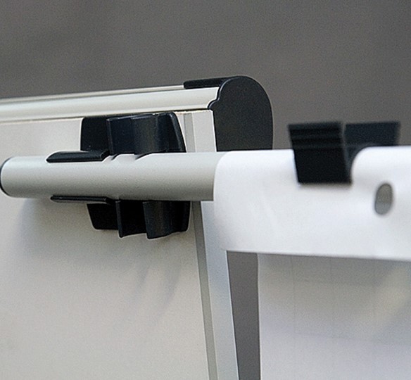 Доска-флипчарт на колесах 2х3, TF02/2011, 70x100 см, передвижная, держатели для бумаги в Магадане - изображение 5