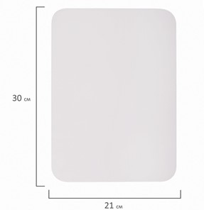 Магнитная доска для рисования BRAUBERG, 30х21 см с маркером, магнитом и салфеткой в Магадане - предосмотр 8
