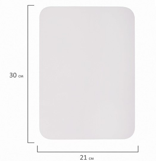 Магнитная доска для рисования BRAUBERG, 30х21 см с маркером, магнитом и салфеткой в Магадане - изображение 8