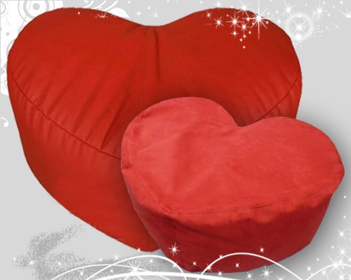 Кресло-мешок Сердце-пуф в Магадане - изображение